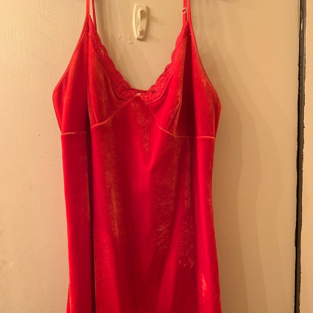 Red dress
